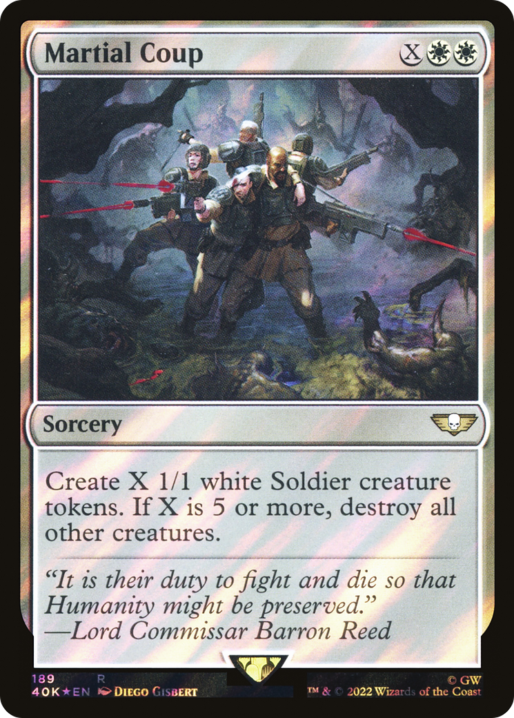 Martial Coup - Surge Foil