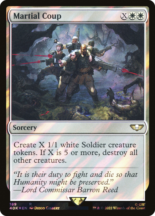 Martial Coup - Surge Foil