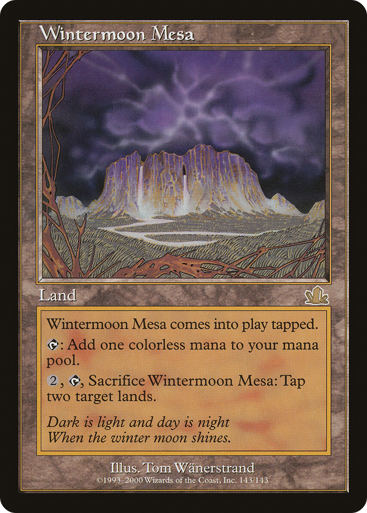 Wintermoon Mesa - Foil