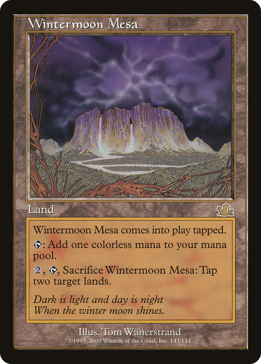 Wintermoon Mesa - Foil
