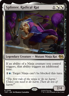 Splinter, Radical Rat (TMT) - Foil