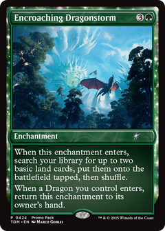 Encroaching Dragonstorm (0424) (Promo Pack) - Foil