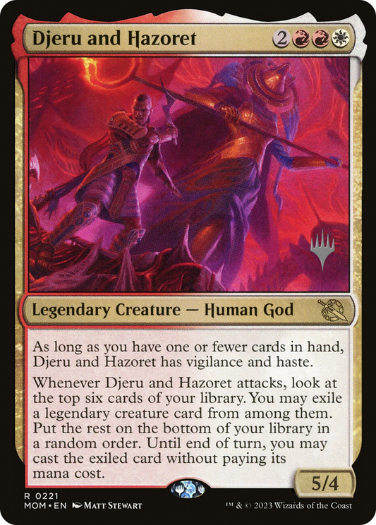 Djeru and Hazoret (0221) (Promo Pack)