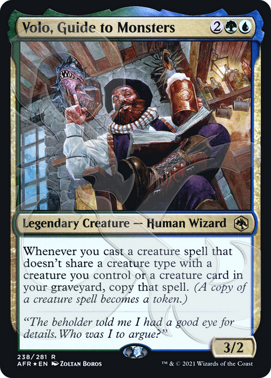 Volo, Guide to Monsters (238) (Ampersand) - Foil