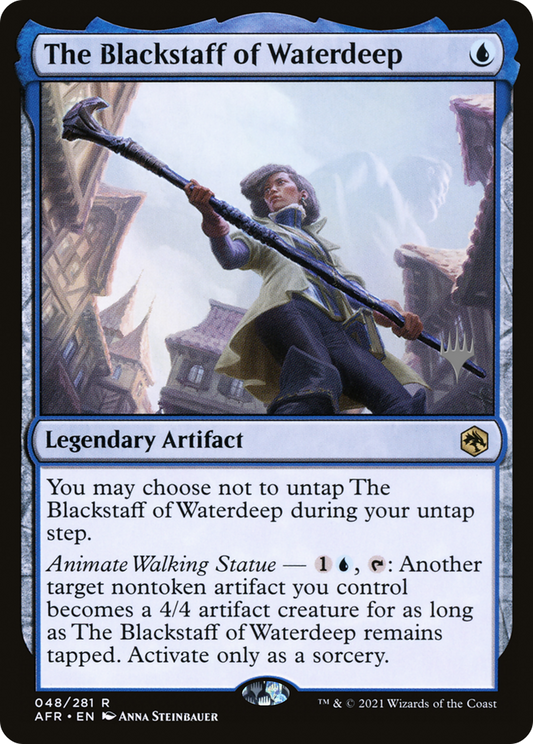 The Blackstaff of Waterdeep (048) (Promo Pack) - Foil