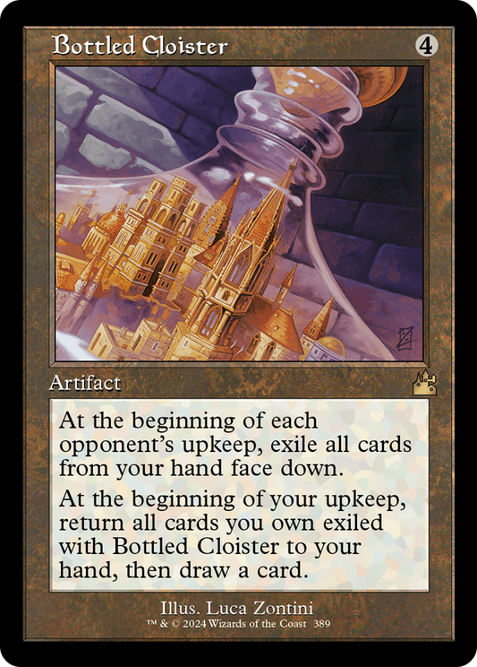 Bottled Cloister (0389) (Retro Frame) - Foil