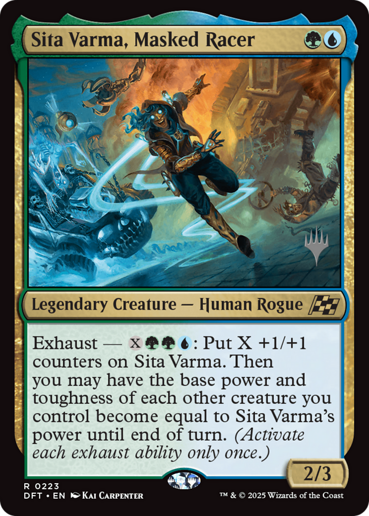 Sita Varma, Masked Racer (0223) (Promo Pack)