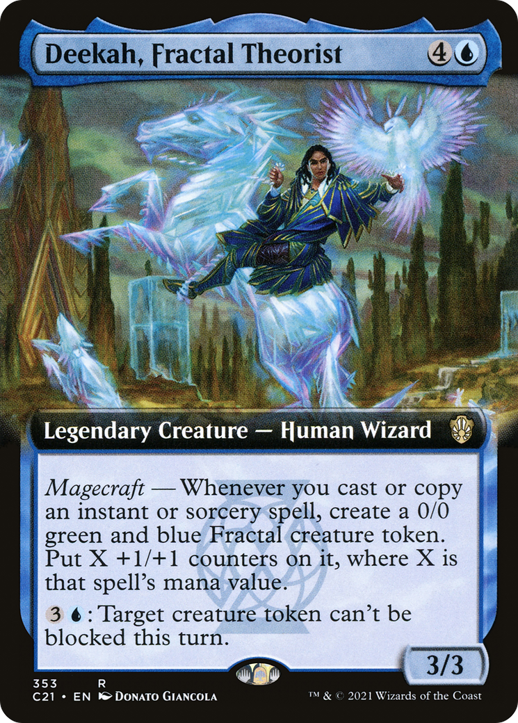 Deekah, Fractal Theorist (353) (Extended Art)