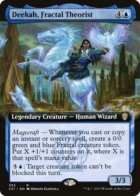 Deekah, Fractal Theorist (353) (Extended Art)