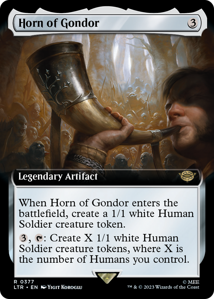 Horn of Gondor (0377) (Extended Art)