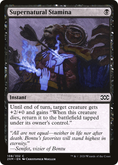 Supernatural Stamina - Foil