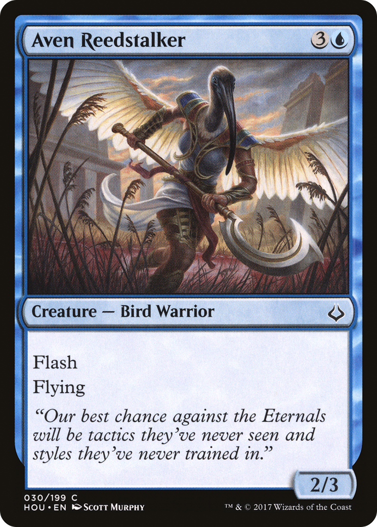Aven Reedstalker - Foil