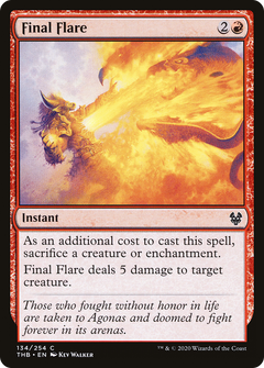 Final Flare - Foil