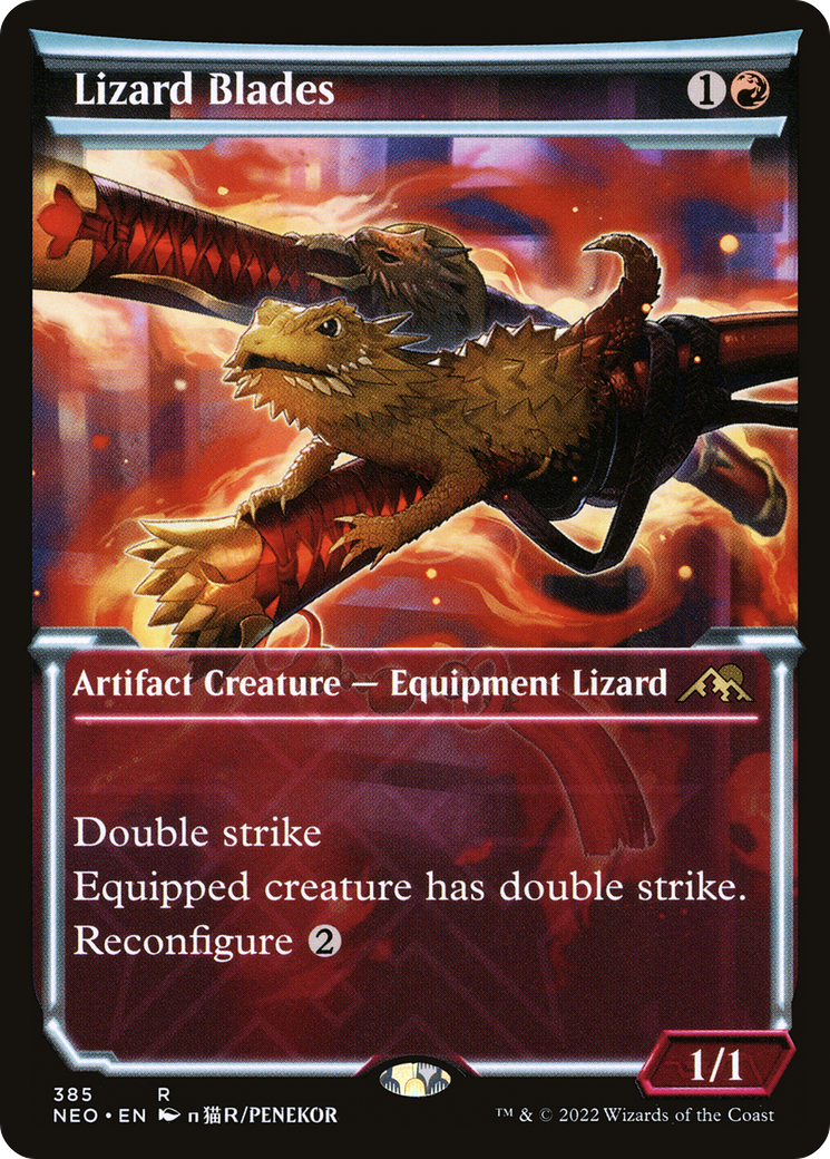Lizard Blades (385) (Showcase)