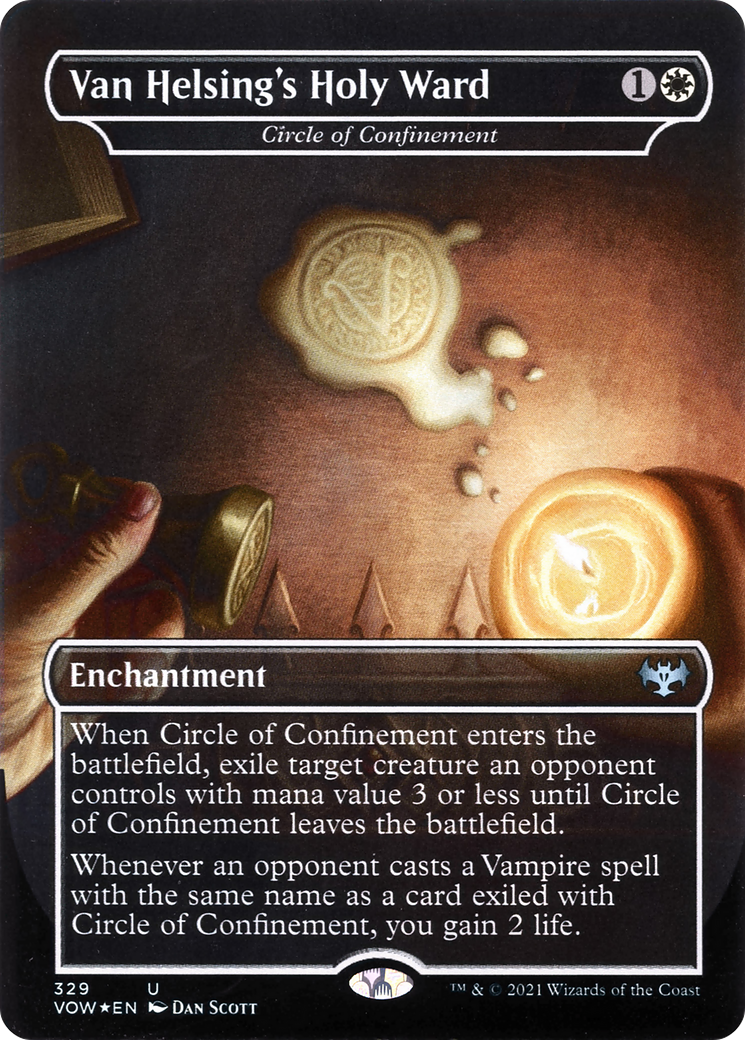 Van Helsing's Holy Ward [Circle of Confinement] (329)