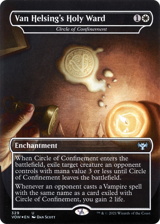 Van Helsing's Holy Ward [Circle of Confinement] (329)