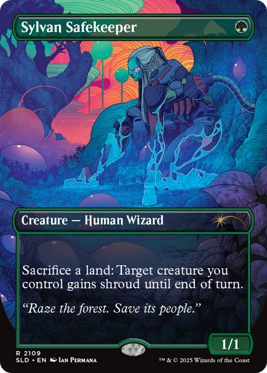 Sylvan Safekeeper (2109) (Borderless) - Foil