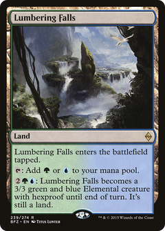 Lumbering Falls - Foil