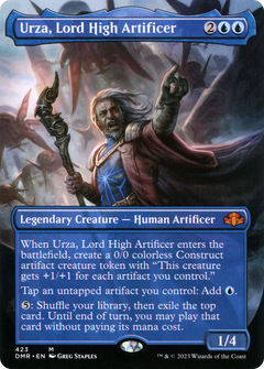 Urza, Lord High Artificer (423) (Borderless)