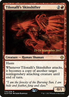 Tilonalli's Skinshifter (170) (Prerelease) - Foil