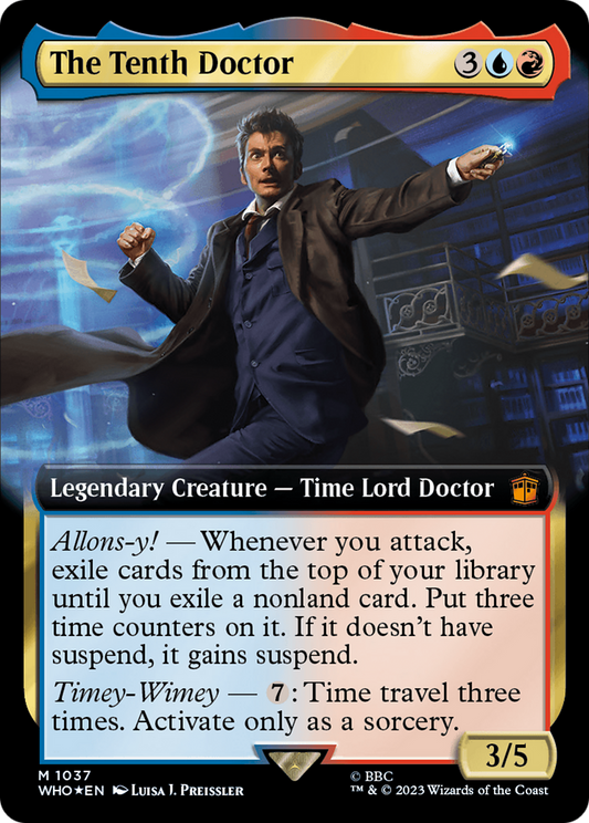 The Tenth Doctor (1037) (Extended Art) - Surge Foil