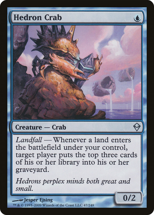 Hedron Crab - Foil