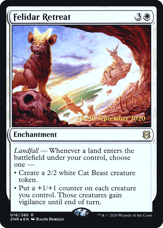 Felidar Retreat (016) (Prerelease) - Foil