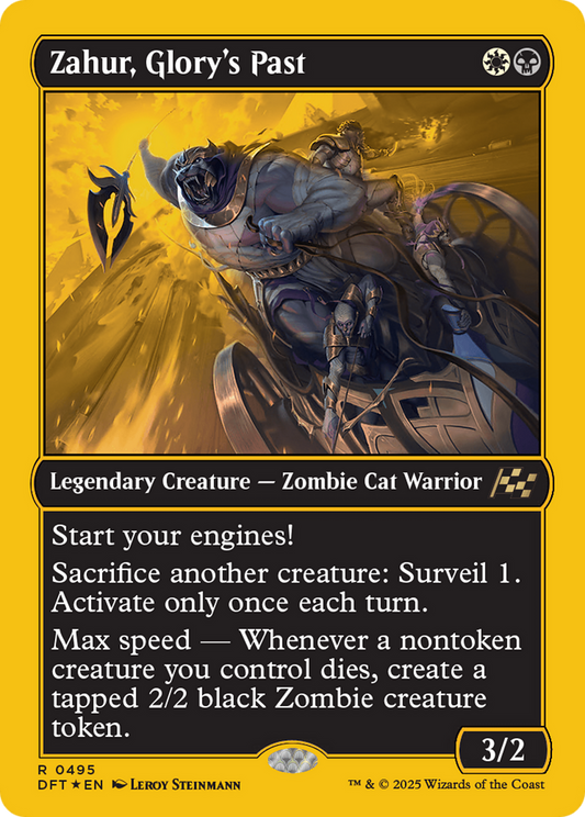 Zahur, Glory's Past (0495) - First Place Foil