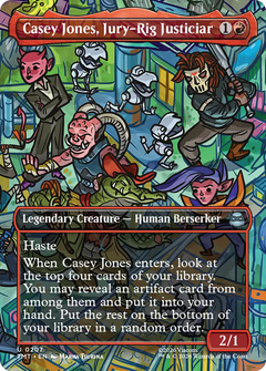 Casey Jones, Jury-Rig Justiciar (0207) (Borderless) (TMT)