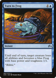 Turn to Frog - Foil