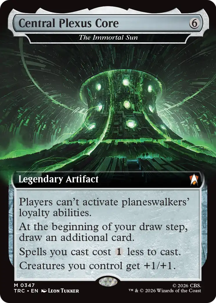 Central Plexus Core [The Immortal Sun] (0347) (Extended Art) (TRC)