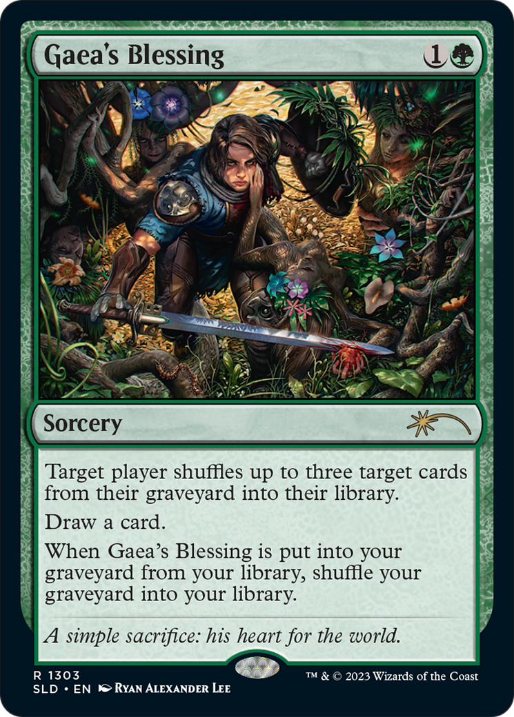 Gaea's Blessing (1303) - Foil