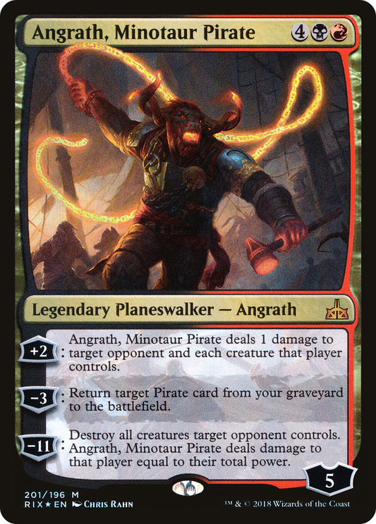 Angrath, Minotaur Pirate - Foil