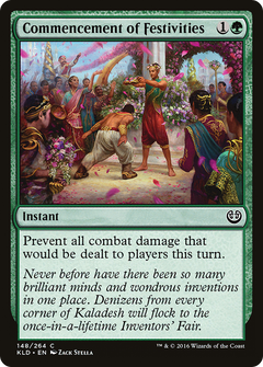 Commencement of Festivities - Foil