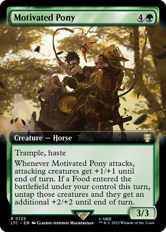 Motivated Pony (0125) (Extended Art)