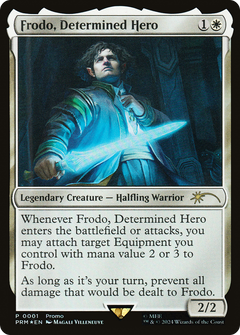 Frodo, Determined Hero (0001) (Promo) - Foil