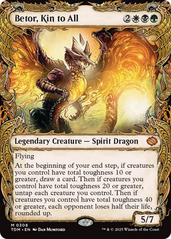 Betor, Kin to All (0308) (Showcase) - Foil