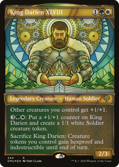 King Darien XLVIII (344) (Showcase) - Textured Foil