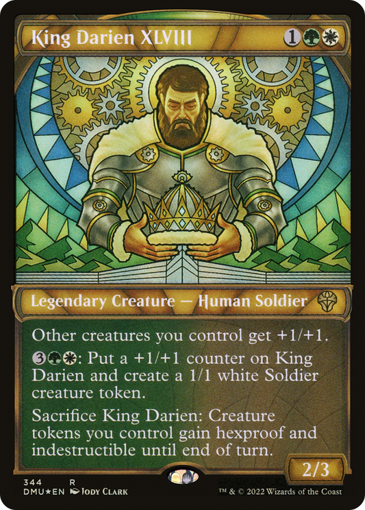 King Darien XLVIII (344) (Showcase) - Textured Foil