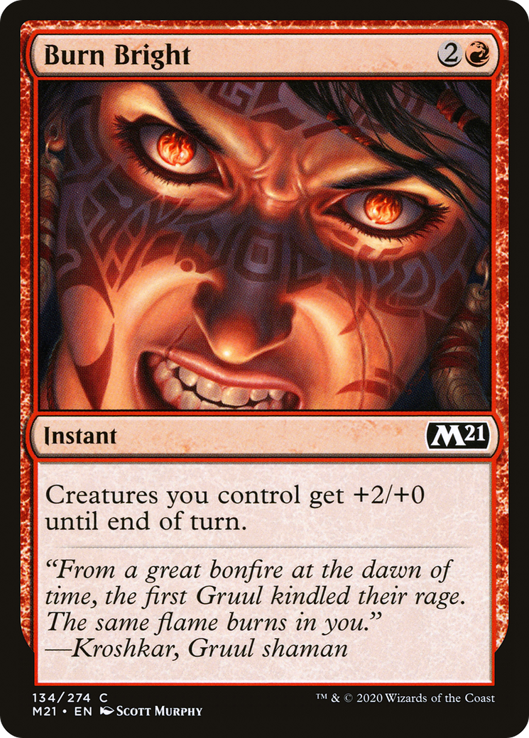Burn Bright - Foil