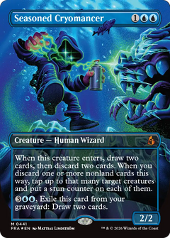 Seasoned Cryomancer (0441) (Borderless) (FRA) - Foil