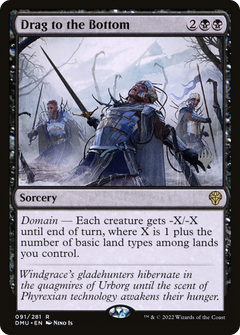Drag to the Bottom (091) (Promo Pack) - Foil