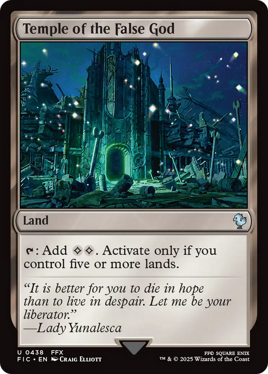 Temple of the False God - Surge Foil