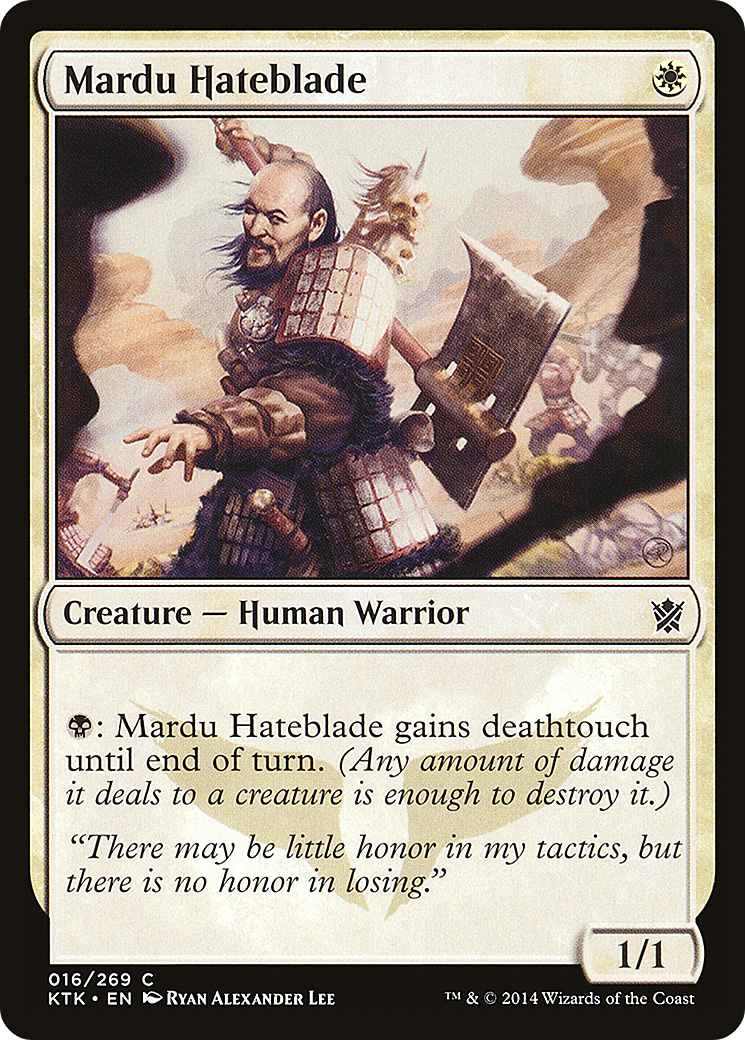 Mardu Hateblade - Foil