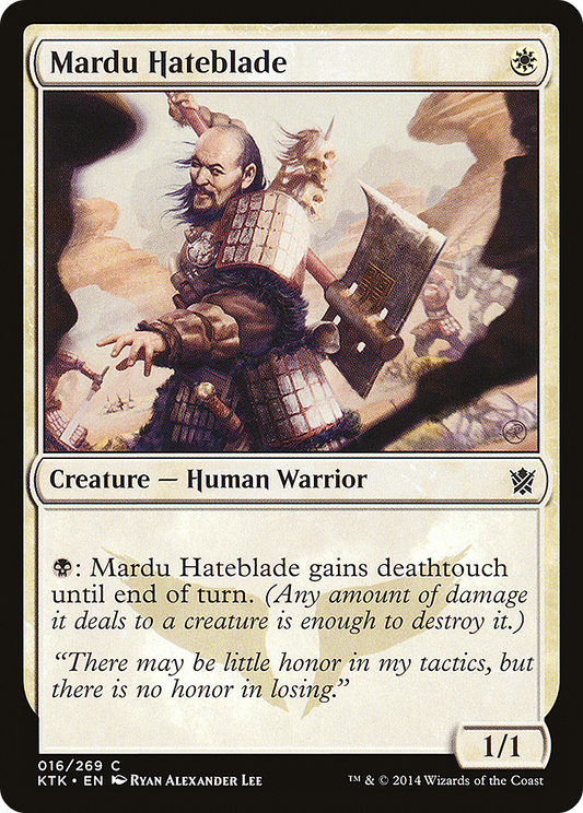 Mardu Hateblade - Foil