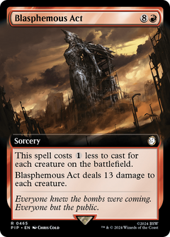 Blasphemous Act (0465) (Extended Art)