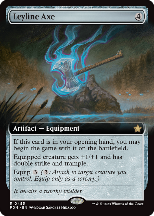 Leyline Axe (0485) (Extended Art)