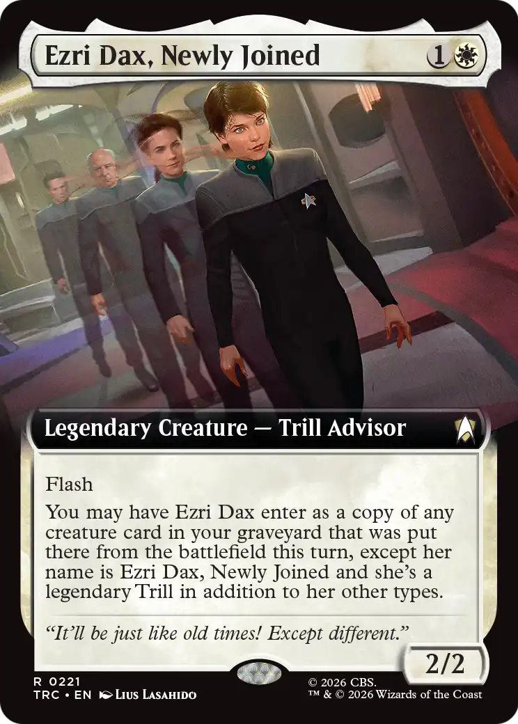 Ezri Dax, Newly Joined (0221) (Extended Art) (TRC)