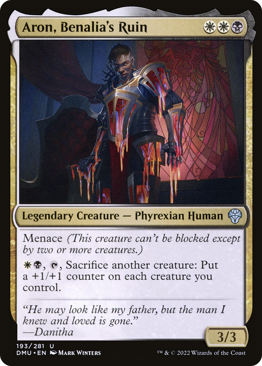 Aron, Benalia's Ruin