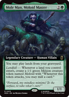 Mole Man, Moloid Master (0415) (Extended Art) (MSH) - Foil